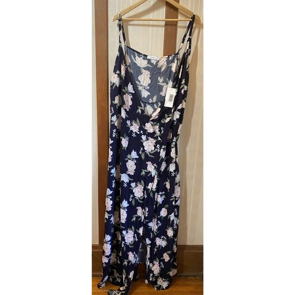 NWT JUSTFAB Wrap Dress Womens Plus 3X - Picture 1 of 6